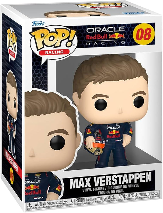 FUNKO POP FORMULA 1 MAX VERSTAPPEN W/ HELM #08