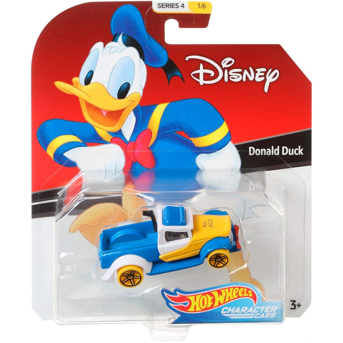 Hot Wheels Disney: Donald Duck Character Car