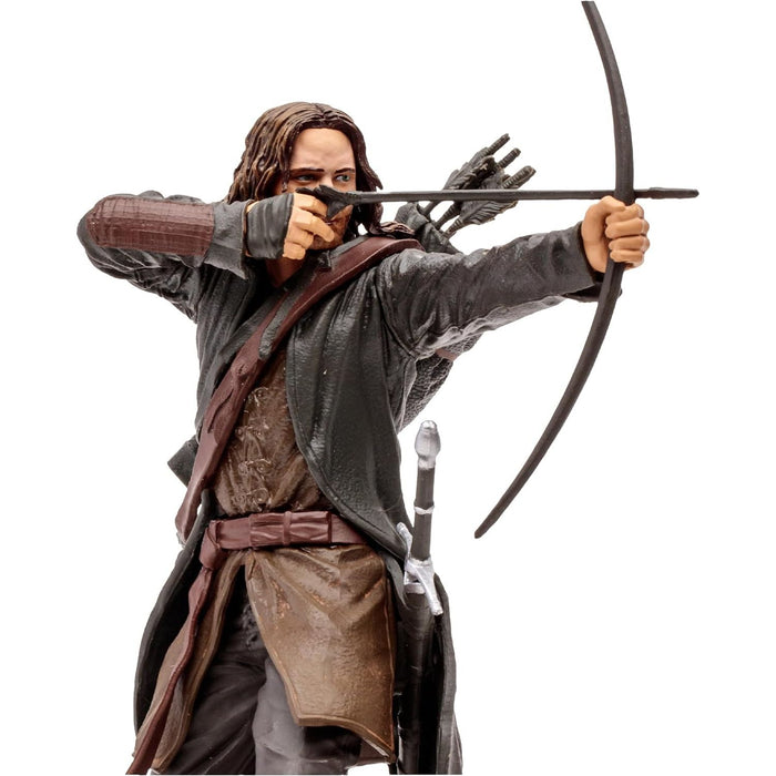 MOVIE MANIACS 6IN POSED - Aragorn Lord of the Rings New