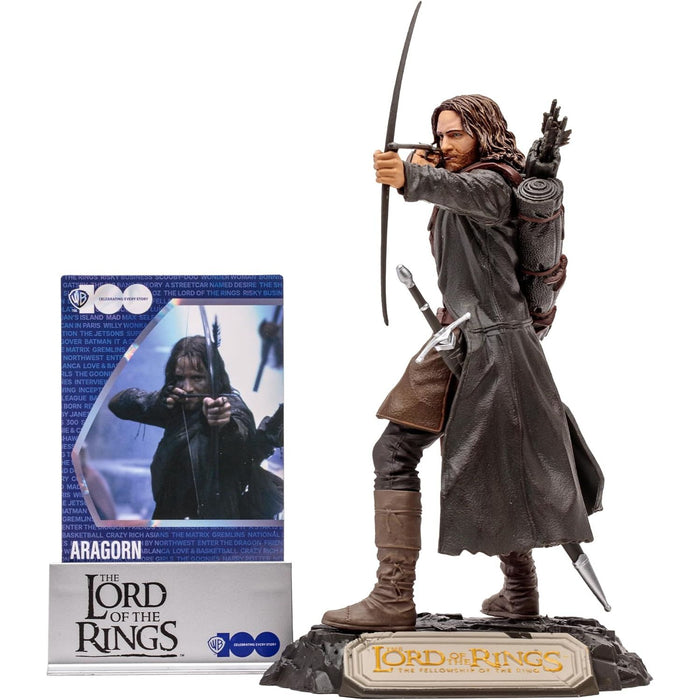 MOVIE MANIACS 6IN POSED - Aragorn Lord of the Rings New