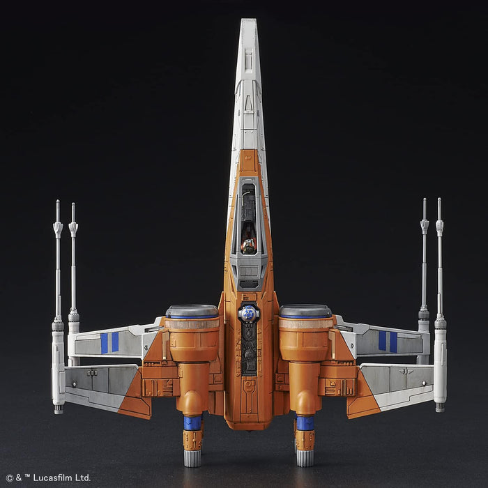 Bandai 1/72 POE'S X-WING FIGHTER (STAR WARS:THE RISE OF SKYWALKER) New