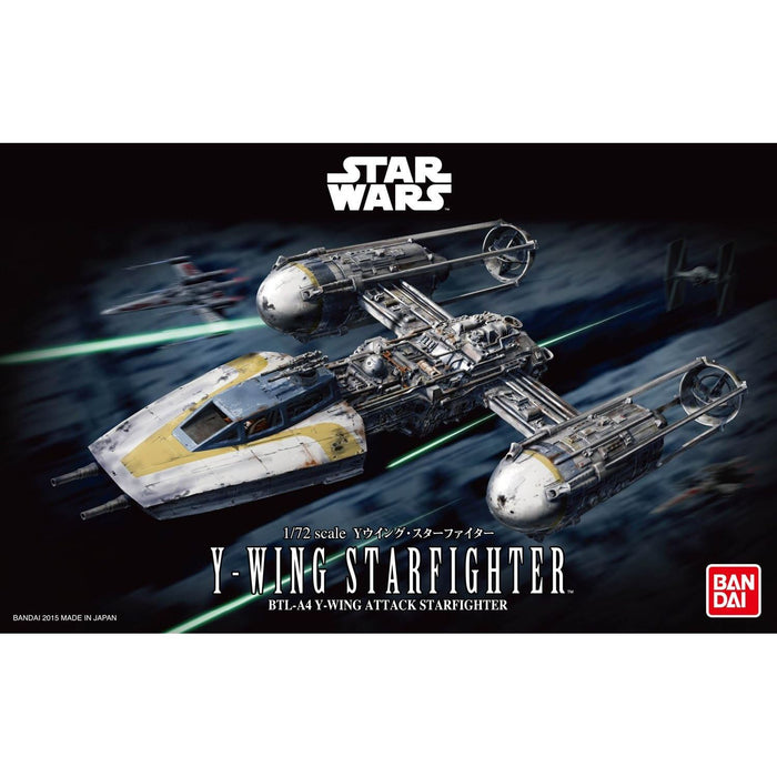 Bandai Star Wars 1/72 Y-Wing Starfighter New