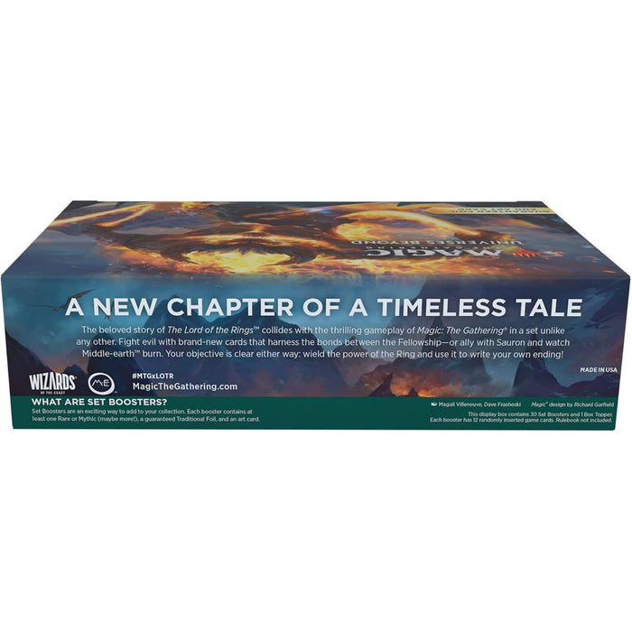 Magic the Gathering LORD OF THE RINGS SET BOOSTER - Tistaminis