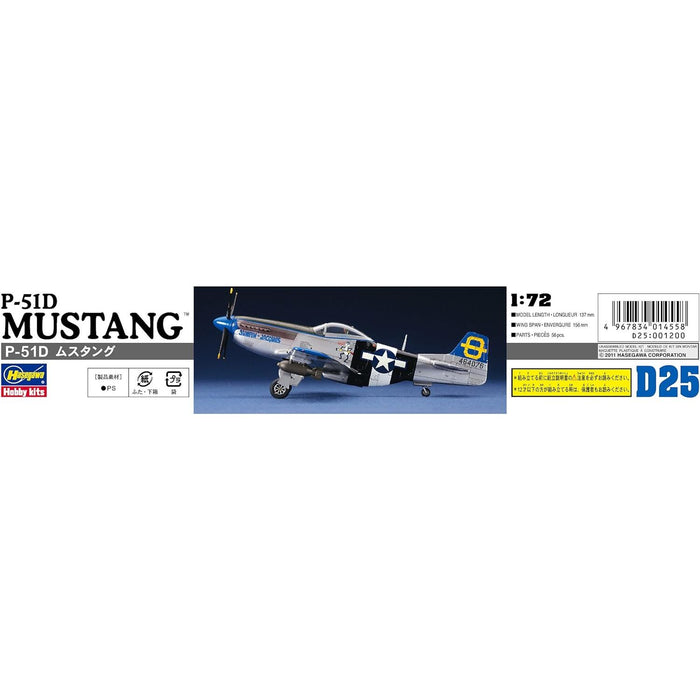 Hasegawa 1/72 P-5ID Mustang New - Tistaminis