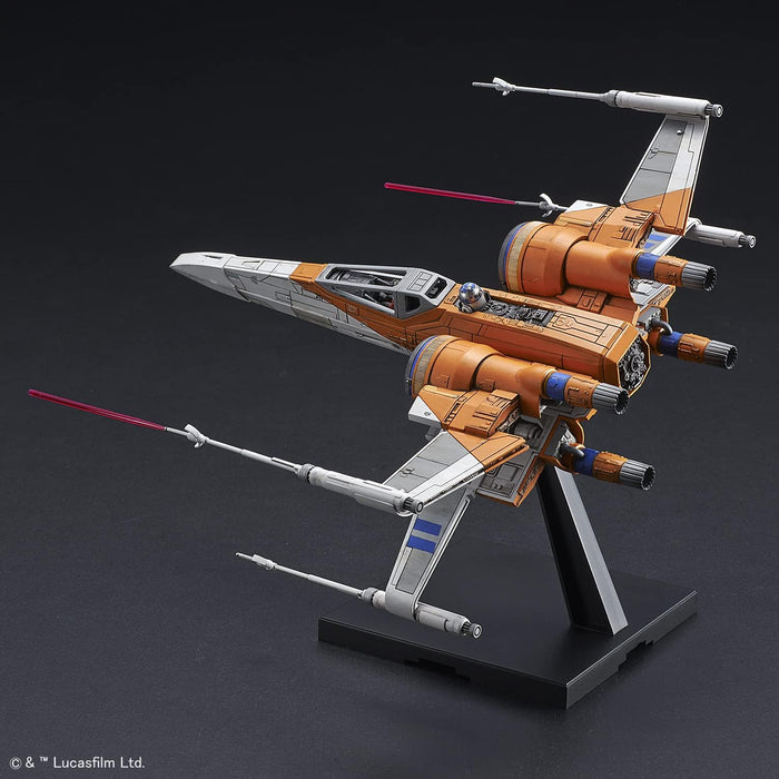 Bandai 1/72 POE'S X-WING FIGHTER (STAR WARS:THE RISE OF SKYWALKER) New