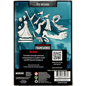 Dungeons and Dragons Frameworks: Elf Wizard Female New - Tistaminis