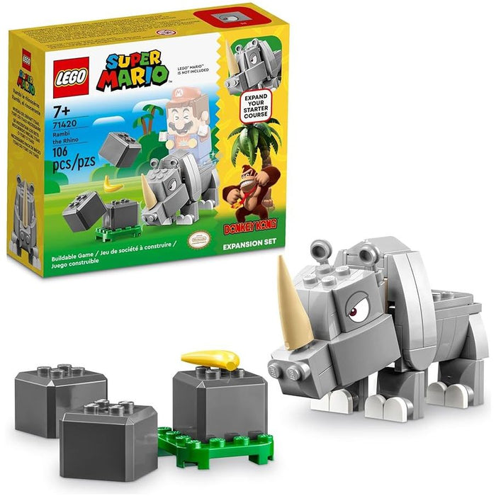 LEGO 71420 Rambi the Rhino Expansion Set