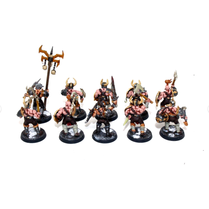 Warhammer Warriors of Chaos Chaos Marauders Well Painted A7 - Tistaminis