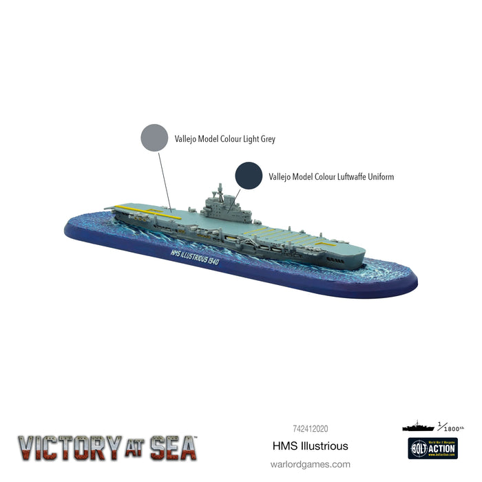 Victory at Sea Royal Navy HMS Illustrious