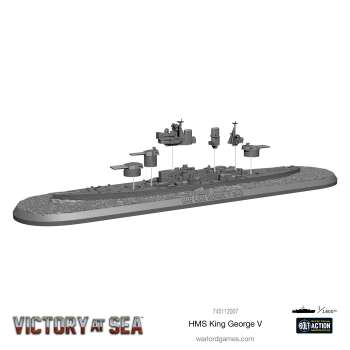 Victory at Sea Royal Navy HMS King George V