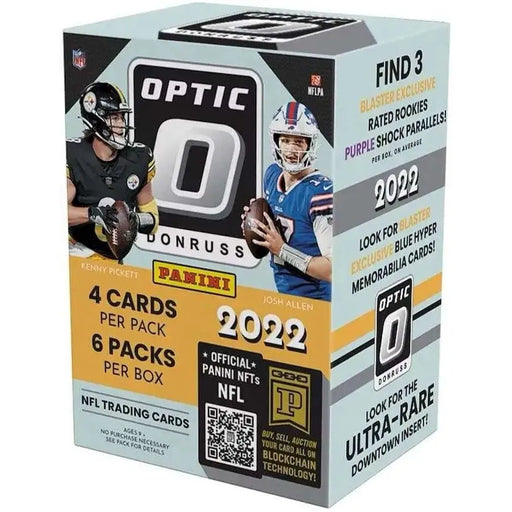 Panini Donruss Optic Football 2022 Blaster Box New - Tistaminis