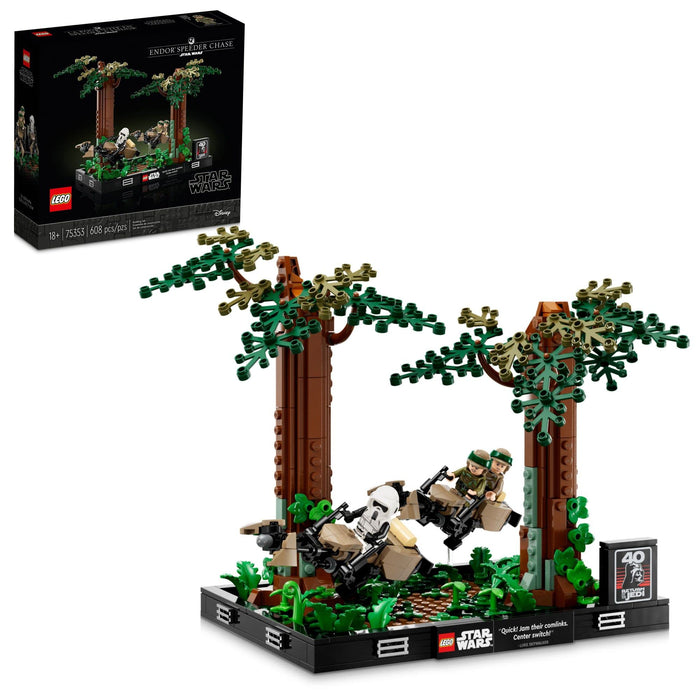 LEGO 75353 Endor™ Speeder Chase Diorama