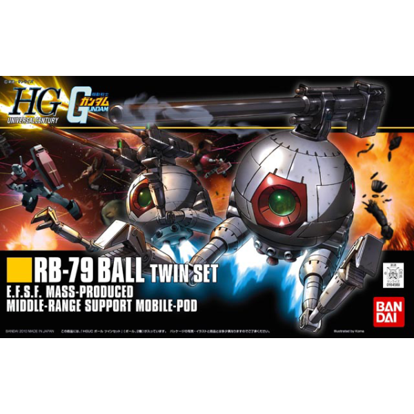 Bandai Gundam HGUC 1/144 #114 Ball Twin Set New