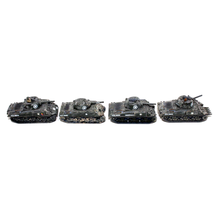 Flames of War 105mm Sherman Platoon Well Painted JYS87