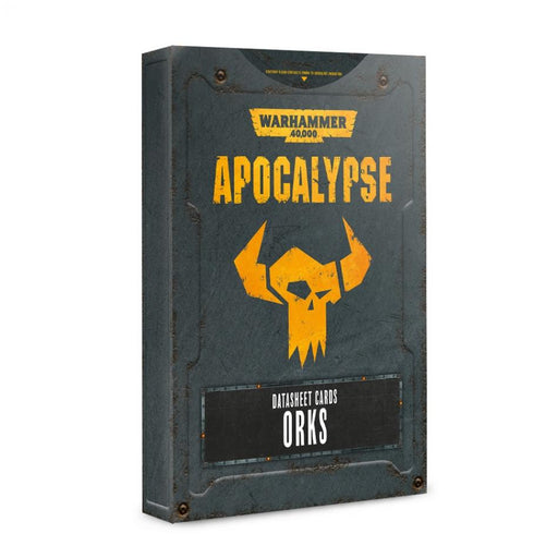 WARHAMMER APOCALYPSE ORKS DATASHEET CARDS - Tistaminis