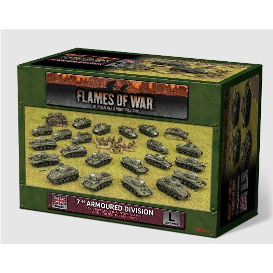 Flames of War 7th Armoured Division Army Deal Jun-08 Pre-Order - Tistaminis