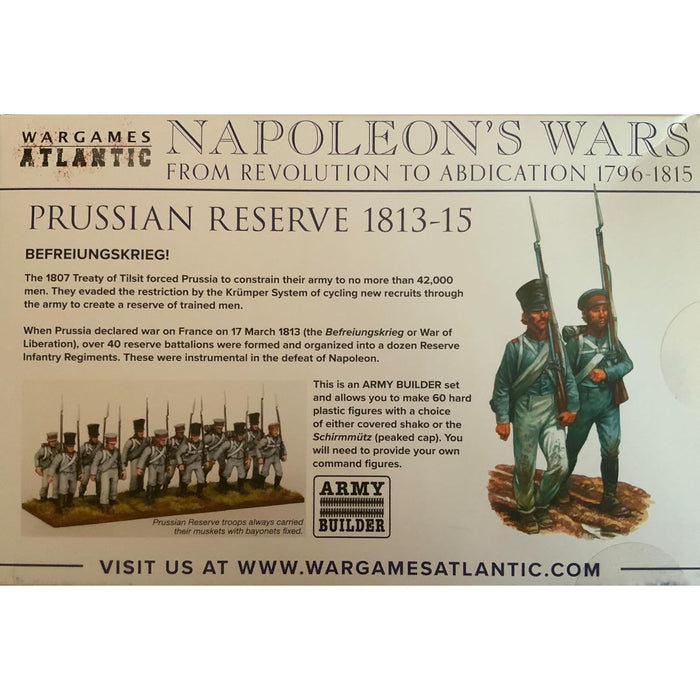 Wargames Atlantic Prussian Reserve 1813-15 New