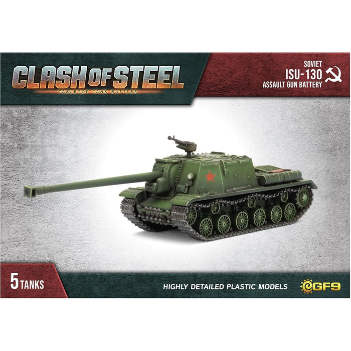 Clash of Steel ISU-130 Assault Gun Battery (x5 Plastic)