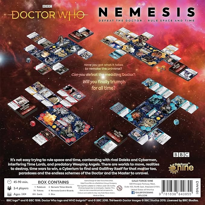 Doctor Who: Nemesis New - Tistaminis