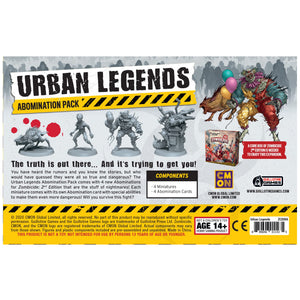 ZOMBICIDE - 2ND EDITION: URBAN LEGENDS ABOMINATION PACK NEW - Tistaminis