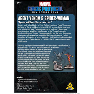 Marvel Crisis Protocol Agent Venom & Spider-Woman Character Pack New - Tistaminis