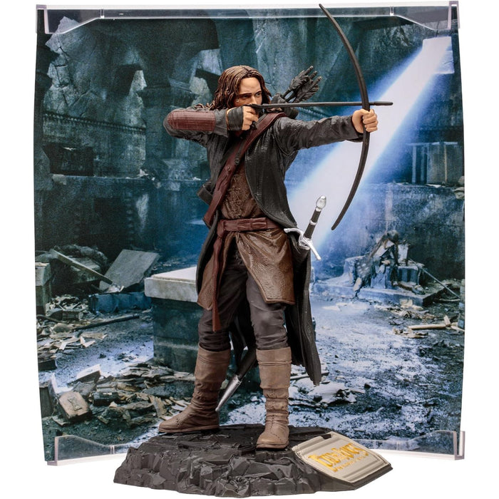 MOVIE MANIACS 6IN POSED - Aragorn Lord of the Rings New