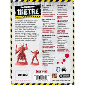 ZOMBICIDE - 2ND EDITION: DARK NIGHTS METAL PROMO PACK #2 New - Tistaminis