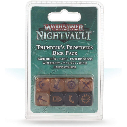 WARHAMMER UNDERWORLDS NIGHTVAULT THUNDRIK'S PROFITEERS DICE PACK - Tistaminis