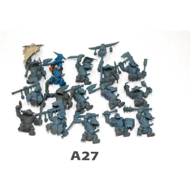 Warhammer Orcs and Goblins Ironjaws Ardboys A27