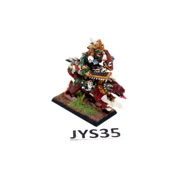 Warhammer Lizardmen Saurus Veteran Mounted JYS35 - Tistaminis