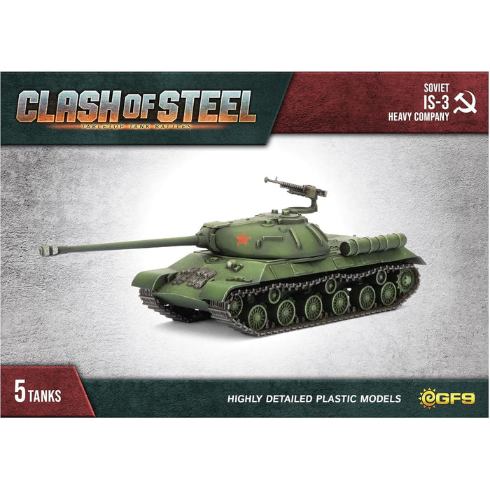 Clash of Steel IS-3 Heavy Tank Company (x5 Plastic)