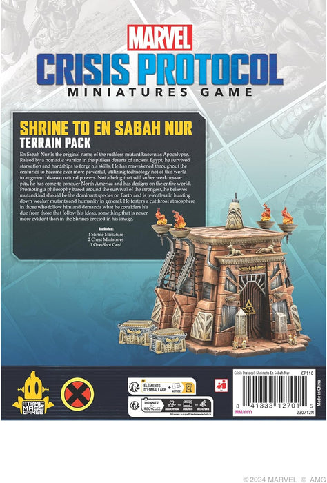 Marvel Crisis Protocol: Shrine To En Sabah Nur Terrain Pack