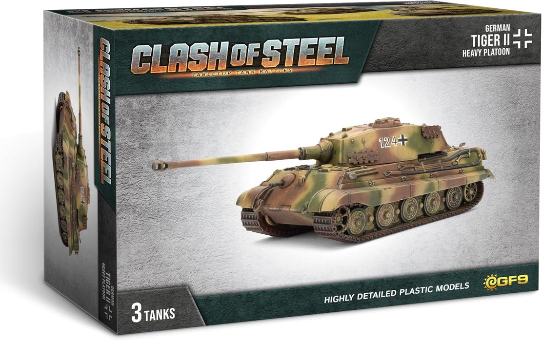 Clash of Steel Jagdtiger Tank-hunter Platoon (x2 Plastic)