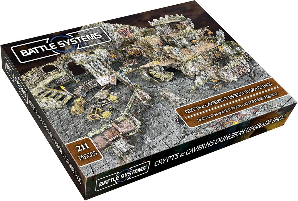 Battle Systems - Maladum Crypts & Caverns Dungeon Upgrade Pack