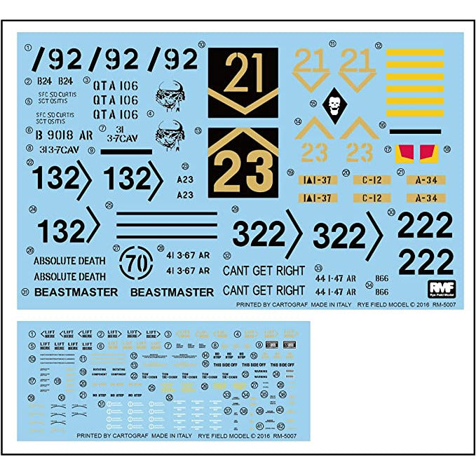 RM-5007 M1A1/A2 ABRAMS w/FULL INTERIOR 2in1 (1/35) New - Tistaminis