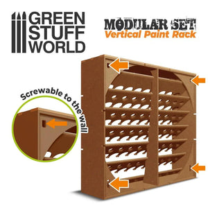 Green Stuff World Modular Paint Rack - VERTICAL 17ml New - Tistaminis
