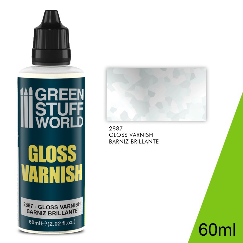Green Stuff World Gloss Varnish 60ml New - Tistaminis