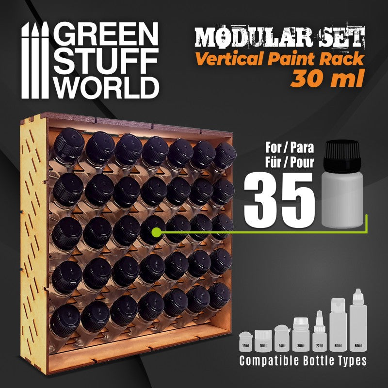 Green Stuff World Modular Paint Rack - VERTICAL 30ml New - Tistaminis