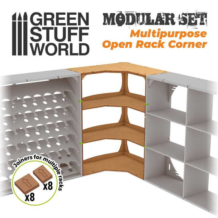 Green Stuff World Multipurpose Open Rack - CORNER New - Tistaminis