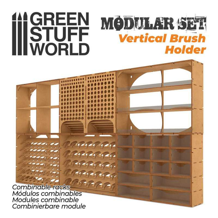 Green Stuff World Vertical paint brush organizer New - Tistaminis