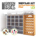 Green Stuff World Vertical Paint Organizer 17ml - LITE New - Tistaminis