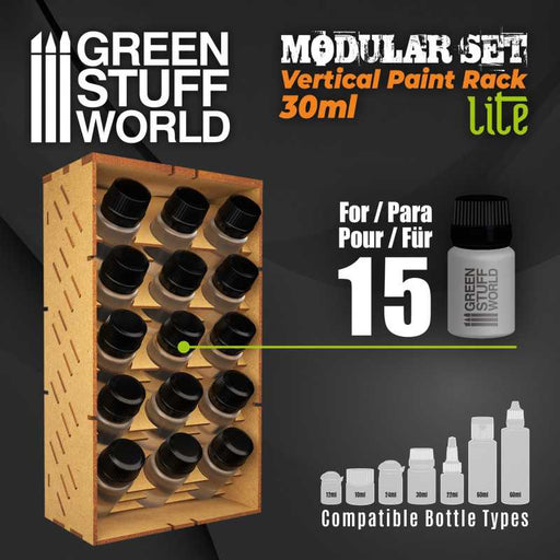 Green Stuff World Vertical Paint Organizer 30ml - LITE New - Tistaminis