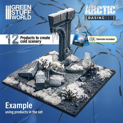 Green Stuff World Basing Sets - Artic New - Tistaminis