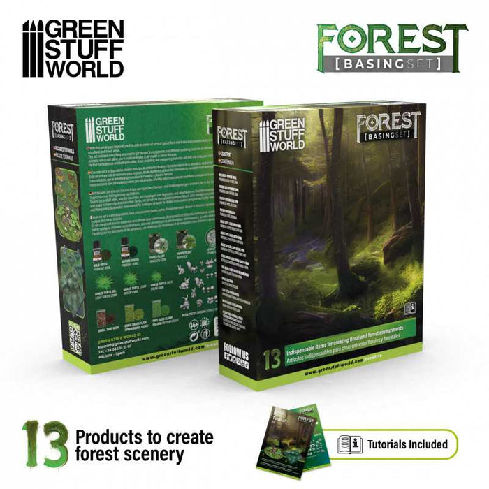 Green Stuff World Basing Sets - Forest New - Tistaminis