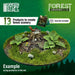 Green Stuff World Basing Sets - Forest New - Tistaminis