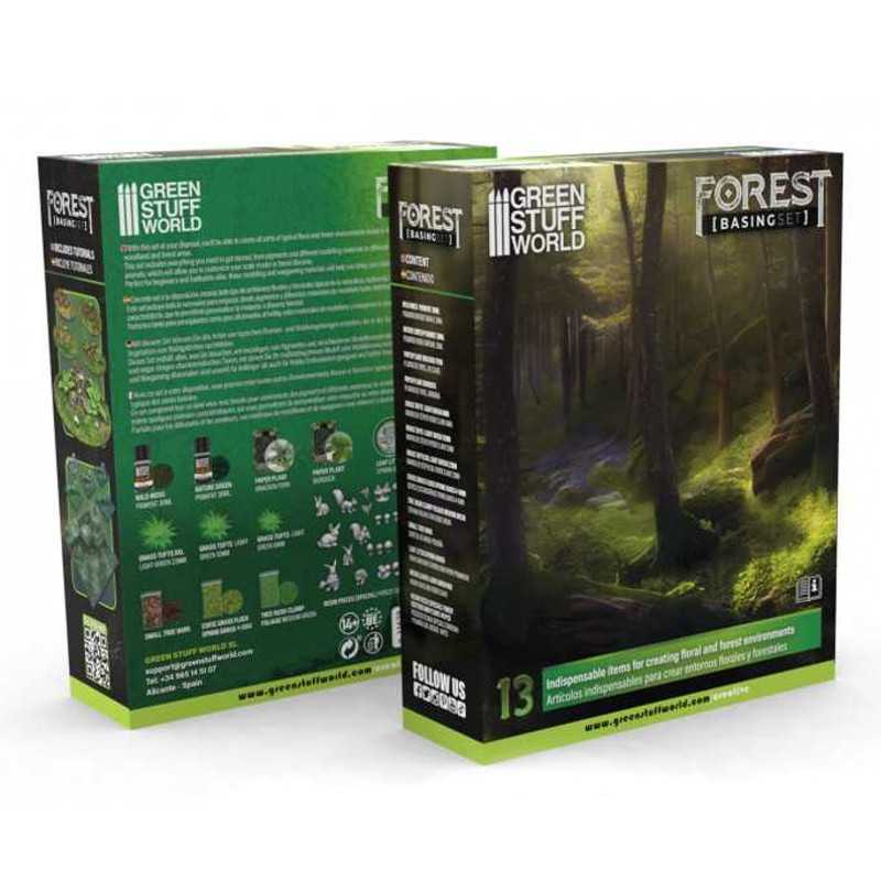 Green Stuff World Basing Sets - Forest New - Tistaminis