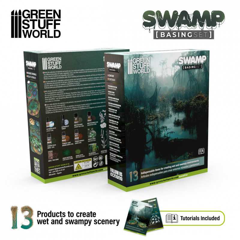 Green Stuff World Basing Sets - Swamp New - Tistaminis
