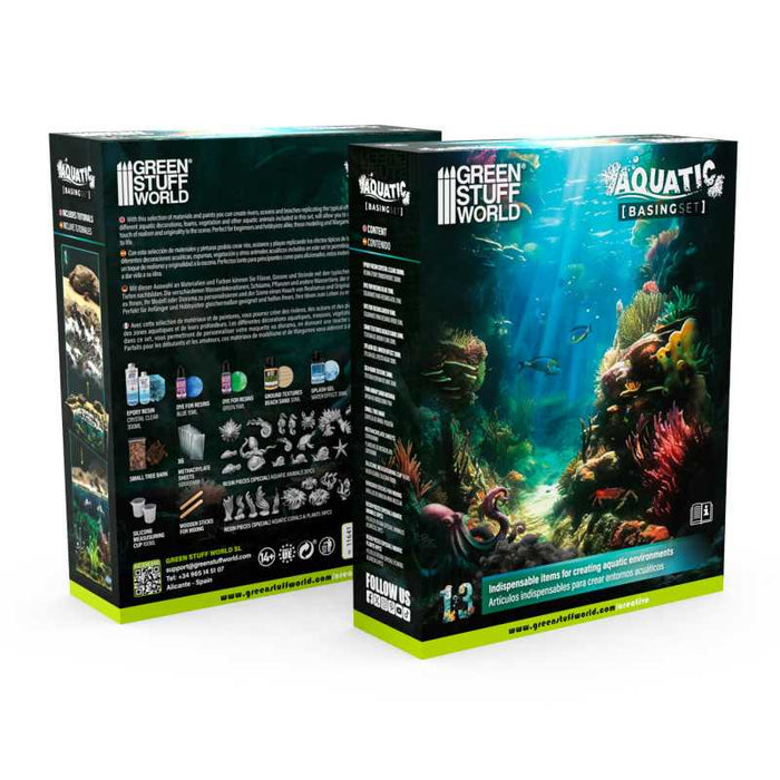 Green Stuff World Basing Sets - Aquatic New - Tistaminis