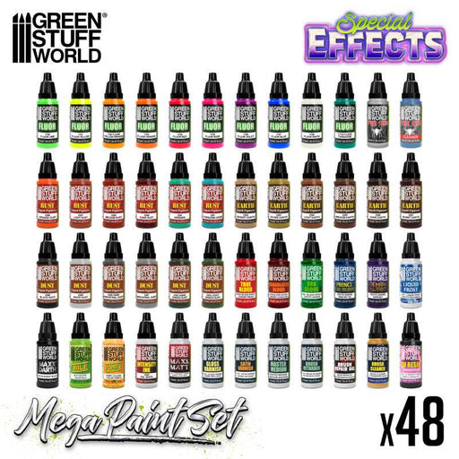 Green Stuff World Special Effects Mega Paint Set New - Tistaminis