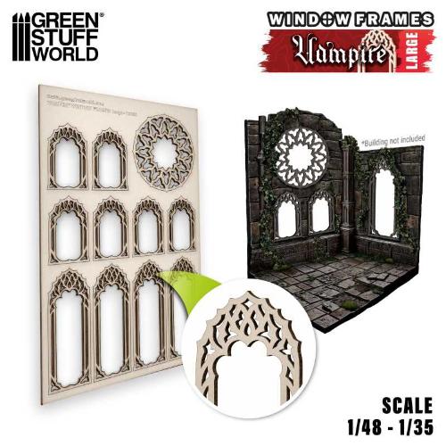 Vampire Miniature Windows - Large New